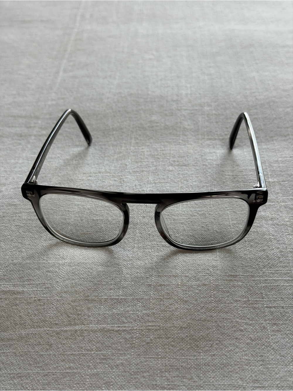 Warby Parker Prescription Keating Glasses in Ink Wash Grey - Picture 4 of 7